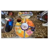 Colorful Ceramic Serving Dish Set