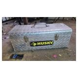 Husky Aluminum Toolbox with Contents