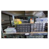 Shelving Unit with Storage Containers