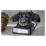 Black Rotary Telephone by Relund