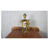 Metal Bottle Holder With Riesling Wine