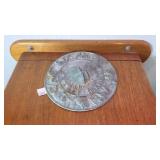 Metal Sundial with Roman Numerals