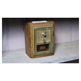 Wooden Bank with Combination Lock