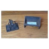 Iron Desktop Business Card Holder