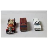 Three Matchbox Emergency Vehicles