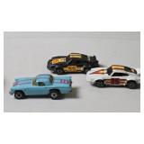 Three Matchbox Die-Cast Cars