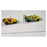 Matchbox Lesney Jeep and Tow Truck Set