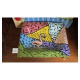 Colorful Patterned Platters