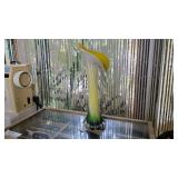 Jack in the Pulpit Glass Vase