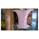 Abingdon Vase 614 in Pink Ceramic