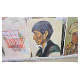 Three Framed Paintings