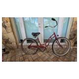 Schwinn Cruiser Bicycle in Burgundy