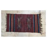 Handwoven Textile with Geometric Design