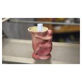 Ceramic Vase with Human Motif Design