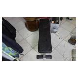 Weight Lifting Bench With Black Padding