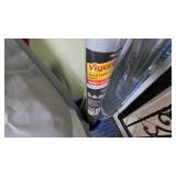 Weed Fabric and Tools Lot