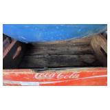 Coca Cola Crate with Additional Baskets