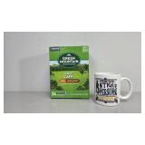 Green Mountain Coffee Pods and Mug Set