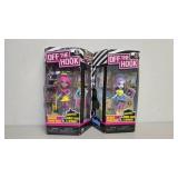 Off the Hook Dolls Set of Two in Original Boxes