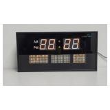 Live Fine LED Clock with Adapter