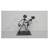 Metal Sculpture of Dancing Figures