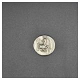 Ancient Greek Coin with Bee Motif