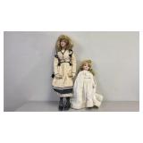 Collector Porcelain Dolls