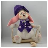 Annalee 2003 Rabbit Figure on Swing