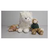 Plush Cat and Bear Collection