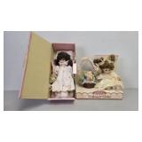 Two Collectorï¿½s Choice Porcelain Dolls