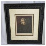 Framed Portrait Print by H Blackburn Hart