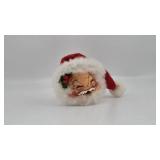 Santa Claus Ornament with 1991 Tag