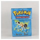 Pokemon TCG Blastoise Deck Box With Cards