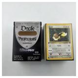 Pokemon Cards With Deck Protector Box