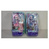 Enchantimals Swan and Wolf Dolls Set
