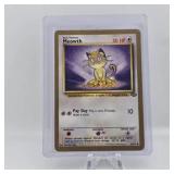Meowth Pokemon Card Base Set