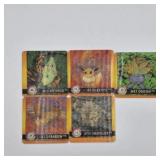 5 Pokemon Artbox Premier Edition Cards