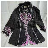 Bob Mackie Wearable Art Embroidered Jacket