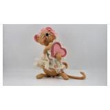 Annalee Mouse Doll with Heart Motif