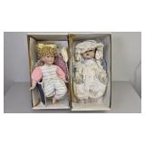 Handcrafted Moments Treasured Porcelain Dolls