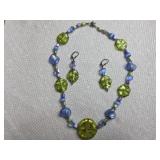 Sterling Silver Necklace and Earrings Set