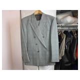 Ports International Wool Suit in Gray