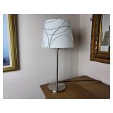 Modern Table Lamp With Drum Shade