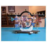 Karen Rossi Hanukkah Menorah Sculpture