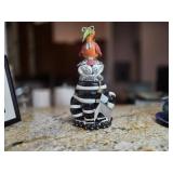 SWAK Clancey Cat and Blanche Bird Jar