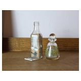 Glass Sand Art Bottle and Glass Perfume