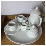 Andrea by Sadek Ceramic Tea Set