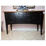 Stanley Furniture Black Sideboard