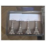 4 Eiffel Tower Place Card Holders