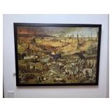 The Triumph of Death Framed
